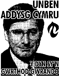 Poster rod richards - unben addysg Cymru